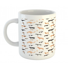 Various Exotic Wild Animals Mug