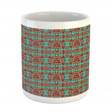 Ethnic Colorful Quirky Art Mug