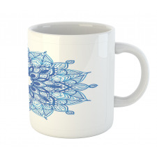 Ethnic Ornament Flower Mug