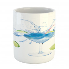 Martini Splashing Lime Mug