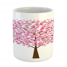 Simple Cherry Tree Blossom Mug