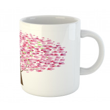 Simple Cherry Tree Blossom Mug