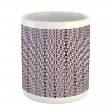 Vibrant Tone Circles Motifs Mug