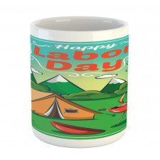 Mountainous Landscape Mug