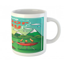 Mountainous Landscape Mug