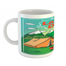 Mountainous Landscape Mug