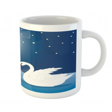 Moonlight Sky at Night Art Mug