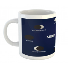 Crescent Phase Astronomy Mug