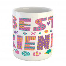 90's Calligraphy Art Mug