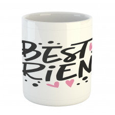 Girly Lettering Mug