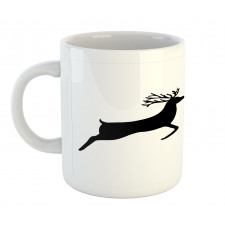 Reindeer Silhouette Mug