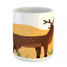 Smiling Antler Meadow Mug