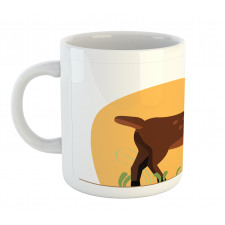 Smiling Antler Meadow Mug