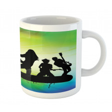 Energetic Rock Band Mug