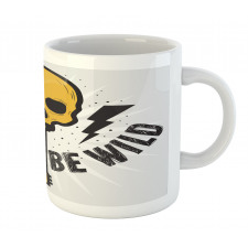 Born to Be Wild Words Mug