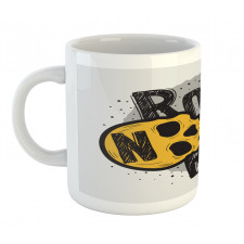 Skull Shaped Guitar Mug