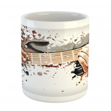 Man Playing Guitar Mug