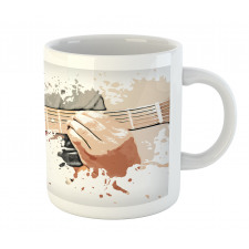 Man Playing Guitar Mug