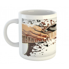 Man Playing Guitar Mug