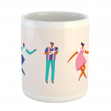 Dancing Men and Women Mug