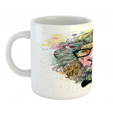 Lion Bow Creative Splashes Mug