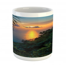 Sunrise on Ocean Seaside Mug