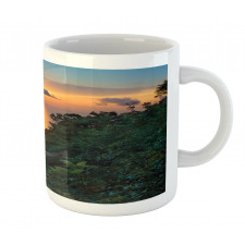 Sunrise on Ocean Seaside Mug