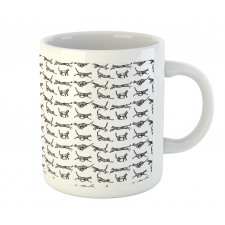 Cat Lover Art Playful Pets Mug