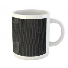 Monochrome Geometric Stars Mug