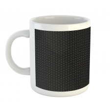 Monochrome Geometric Stars Mug