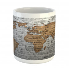 Countries Continents Mug