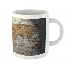 Countries Continents Mug