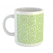 Modern Leaf Pattern Mug