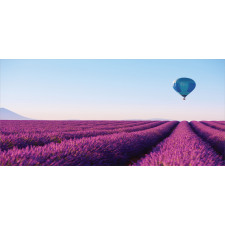 Lavender Field Balloon Mug