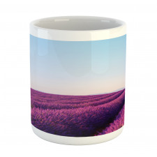 Lavender Field Balloon Mug