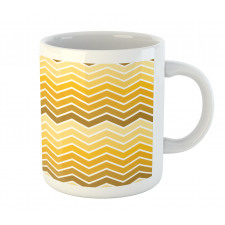 Chevron Zigzag Ombre Mug