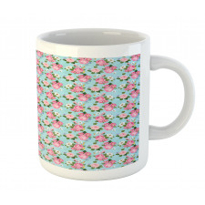 Colorful Flowers Bouquet Art Mug