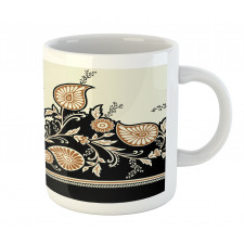 Floral Traditional Mug