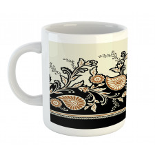 Floral Traditional Mug