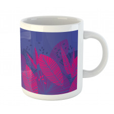 Exotic Jungle Leaf Mug