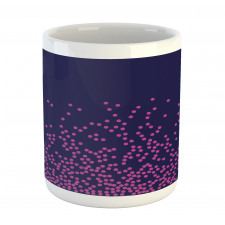 Modern Abstract Dots Mug