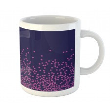 Modern Abstract Dots Mug