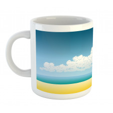 Surfboards on Coast Mug