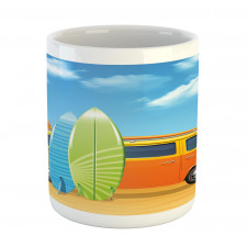 Happy Camper Van Surf Mug