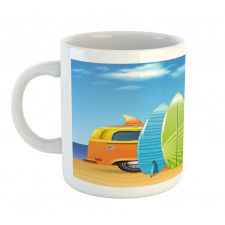 Happy Camper Van Surf Mug