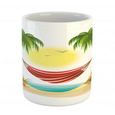 Hammock Between Palms Mug