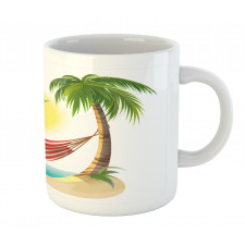 Hammock Between Palms Mug