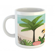 Watermelons Toucans Mug