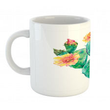 Cactus with Flowers Mug