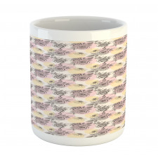 Pastel Circles Flower Mug